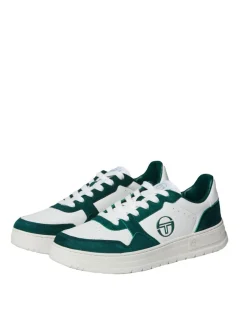 Sergio Tacchini Shoes<Court Classic Mp Sneaker- White/ Tofu/ Botanical Garden