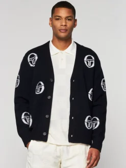 Sergio Tacchini Knitwear<Cucire Cardigan- Maritime Blue