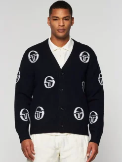 Sergio Tacchini Knitwear<Cucire Cardigan- Maritime Blue