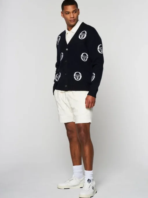 Sergio Tacchini Knitwear<Cucire Cardigan- Maritime Blue