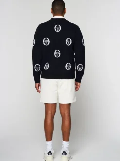 Sergio Tacchini Knitwear<Cucire Cardigan- Maritime Blue