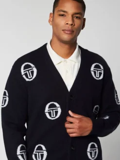 Sergio Tacchini Knitwear<Cucire Cardigan- Maritime Blue