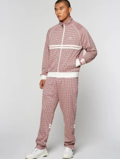 Sergio Tacchini Tracksuits<Dallas Houndstooth Track Jacket- Poinciana
