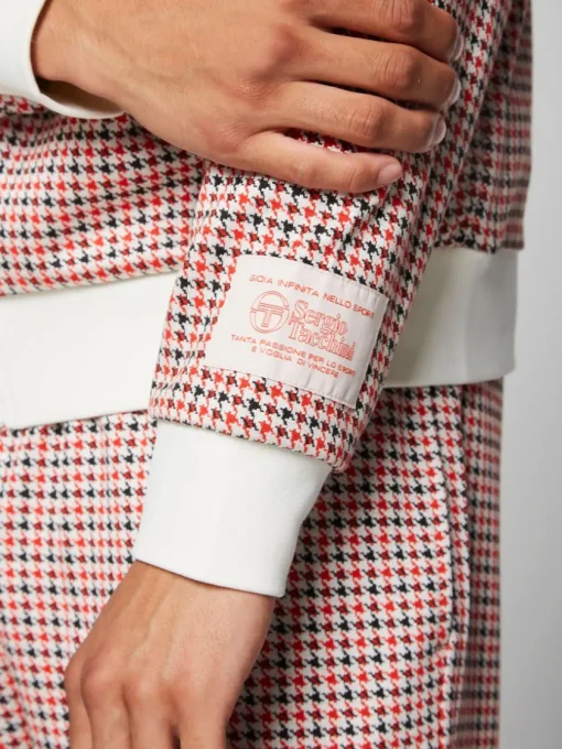 Sergio Tacchini Tracksuits<Dallas Houndstooth Track Jacket- Poinciana
