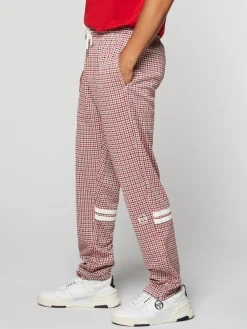 Sergio Tacchini Pants And Sweatpants<Dallas Houndstooth Track Pant- Poinciana