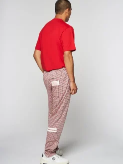 Sergio Tacchini Pants And Sweatpants<Dallas Houndstooth Track Pant- Poinciana