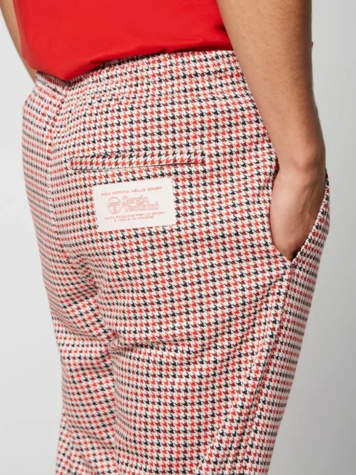 Sergio Tacchini Pants And Sweatpants<Dallas Houndstooth Track Pant- Poinciana
