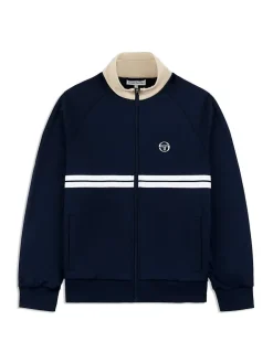 Sergio Tacchini Jackets<Dallas Track Jacket Archivio- Maritime Blue/ Humus