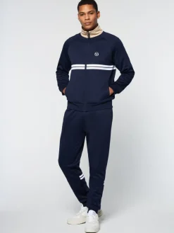 Sergio Tacchini Jackets<Dallas Track Jacket Archivio- Maritime Blue/ Humus