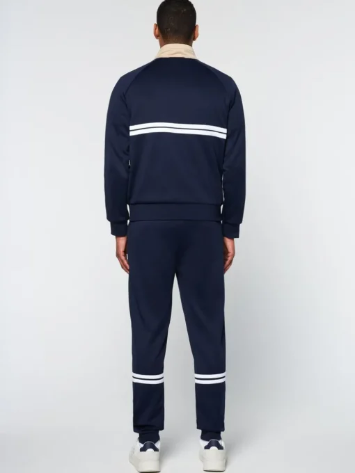 Sergio Tacchini Jackets<Dallas Track Jacket Archivio- Maritime Blue/ Humus