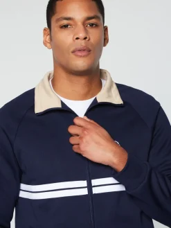 Sergio Tacchini Jackets<Dallas Track Jacket Archivio- Maritime Blue/ Humus