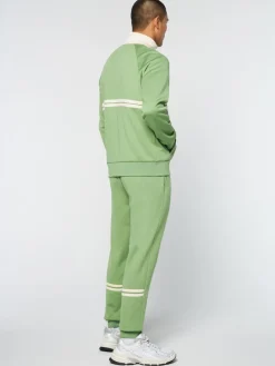 Sergio Tacchini Tracksuits<Dallas Track Jacket Archivio- Jade Green/ Pearl Ivory