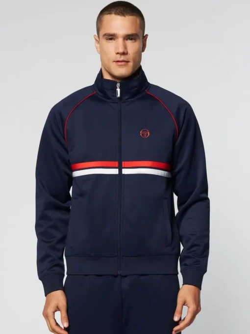 Sergio Tacchini Tracksuits<Dallas Track Jacket- Maritime Blue