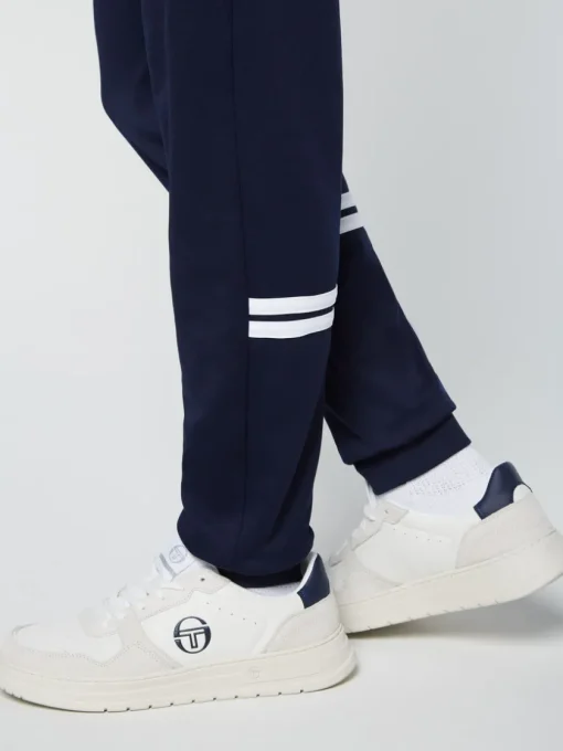 Sergio Tacchini View All<Dallas Track Pant Archivio- Maritime Blue/ White