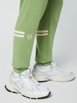 Sergio Tacchini Pants And Sweatpants<Dallas Track Pant Archivio- Jade Green/ Pearl Ivory