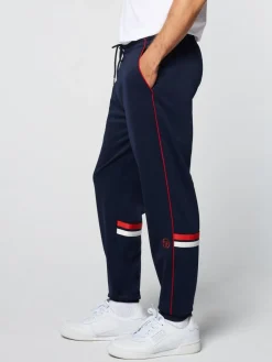 Sergio Tacchini Pants And Sweatpants<Dallas Track Pant- Maritime Blue