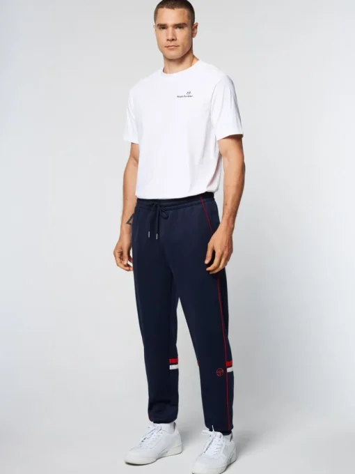 Sergio Tacchini Pants And Sweatpants<Dallas Track Pant- Maritime Blue