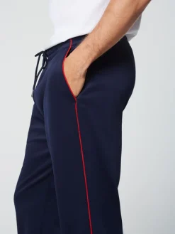 Sergio Tacchini Pants And Sweatpants<Dallas Track Pant- Maritime Blue
