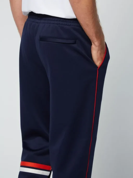 Sergio Tacchini Pants And Sweatpants<Dallas Track Pant- Maritime Blue