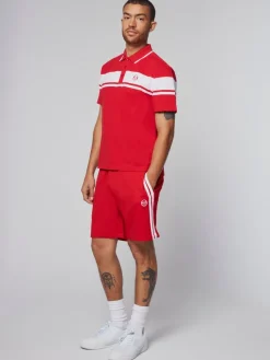 Sergio Tacchini Polos<Damarindo Polo- Adrenaline Rush/ White