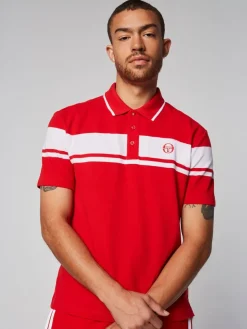 Sergio Tacchini Polos<Damarindo Polo- Adrenaline Rush/ White