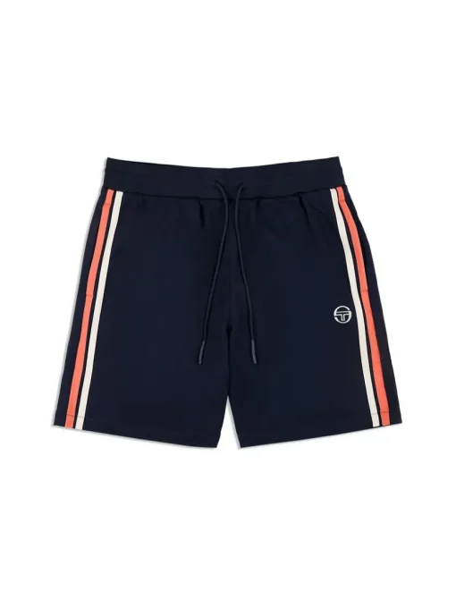 Sergio Tacchini Shorts And Swim<Damarindo Short Archivio- Gardenia/ Maritime Blue