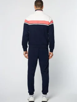Sergio Tacchini Tracksuits<Damarindo Track Jacket Archivio- Gardenia/ Maritime Blue