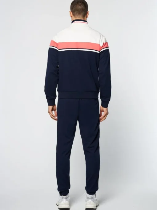 Sergio Tacchini Tracksuits<Damarindo Track Jacket Archivio- Gardenia/ Maritime Blue