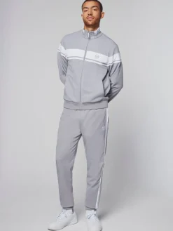 Sergio Tacchini Jackets<Damarindo Track Jacket- Sleet/ White
