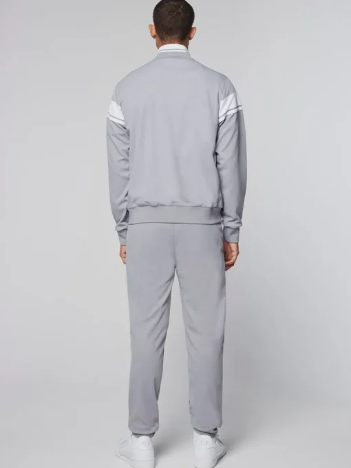 Sergio Tacchini Jackets<Damarindo Track Jacket- Sleet/ White