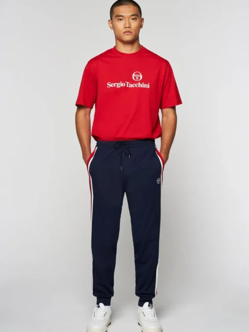 Sergio Tacchini Pants And Sweatpants<Damarindo Track Pant- Maritime Blue