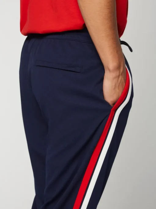 Sergio Tacchini Pants And Sweatpants<Damarindo Track Pant- Maritime Blue