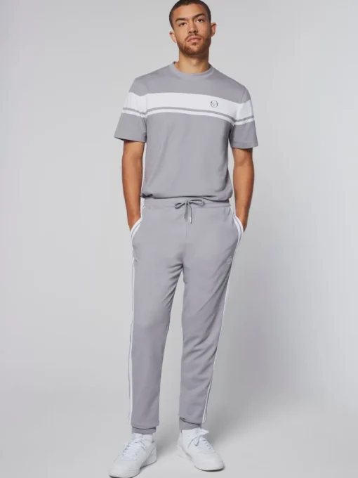 Sergio Tacchini Pants And Sweatpants<Damarindo Track Pant- Sleet/ White