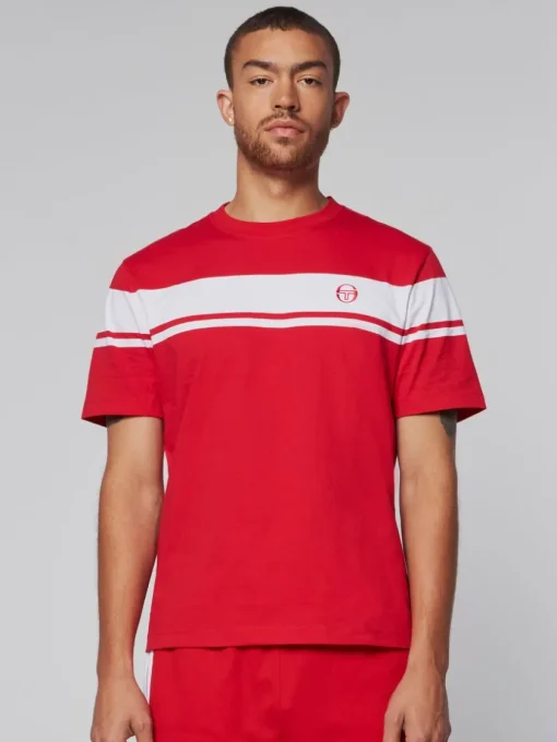 Sergio Tacchini T-Shirts<Damarindo T-Shirt- Adrenaline Rush/ White