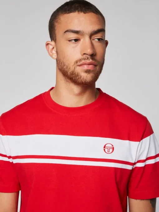 Sergio Tacchini T-Shirts<Damarindo T-Shirt- Adrenaline Rush/ White