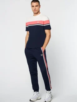 Sergio Tacchini View All<Damarindo T-Shirt Archivio -Gardenia/ Maritime Blue
