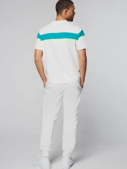 Sergio Tacchini T-Shirts<Damarindo T-Shirt- Gardenia/ Blue Grass