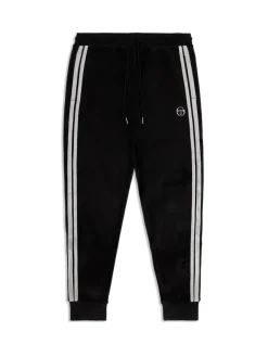 Sergio Tacchini Velour<Damarindo Velour Track Pant- Black Beauty