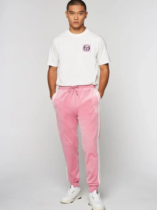 Sergio Tacchini Pants And Sweatpants<Damarindo Velour Track Pant- Polignac