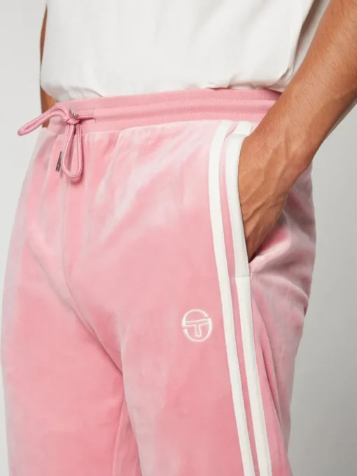 Sergio Tacchini Pants And Sweatpants<Damarindo Velour Track Pant- Polignac