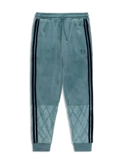 Sergio Tacchini Tracksuits<Debossed Damarindo Velour Track Pant- Larkspur