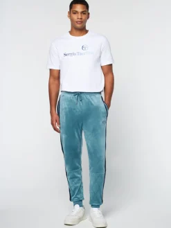 Sergio Tacchini Tracksuits<Debossed Damarindo Velour Track Pant- Larkspur