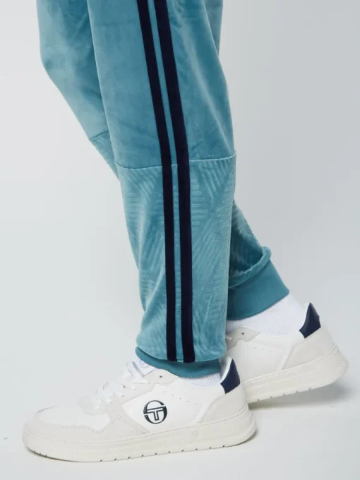 Sergio Tacchini Tracksuits<Debossed Damarindo Velour Track Pant- Larkspur