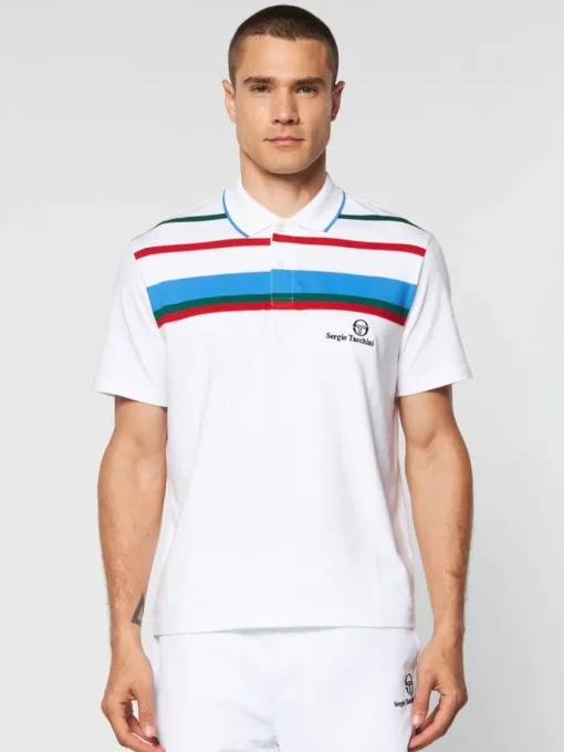 Sergio Tacchini Polos<Denver Polo- White