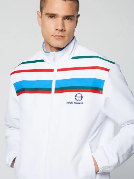Sergio Tacchini View All<Denver Track Jacket- White