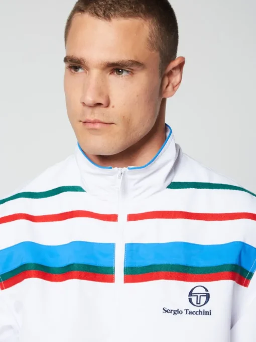 Sergio Tacchini View All<Denver Track Jacket- White