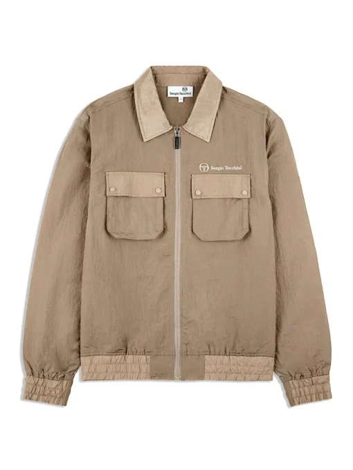 Sergio Tacchini Nylon<Devonte Track Jacket- Humus