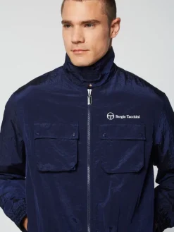 Sergio Tacchini Nylon<Devonte Track Jacket- Maritime Blue
