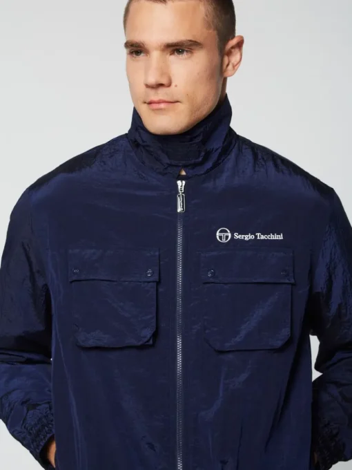 Sergio Tacchini Nylon<Devonte Track Jacket- Maritime Blue