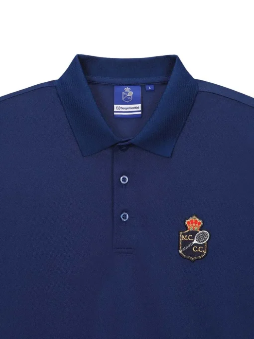 Sergio Tacchini For The Court<Doubles Mch Polo- Navy